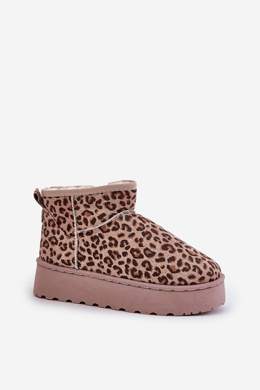 Low Upper Slip-On Snow Boots