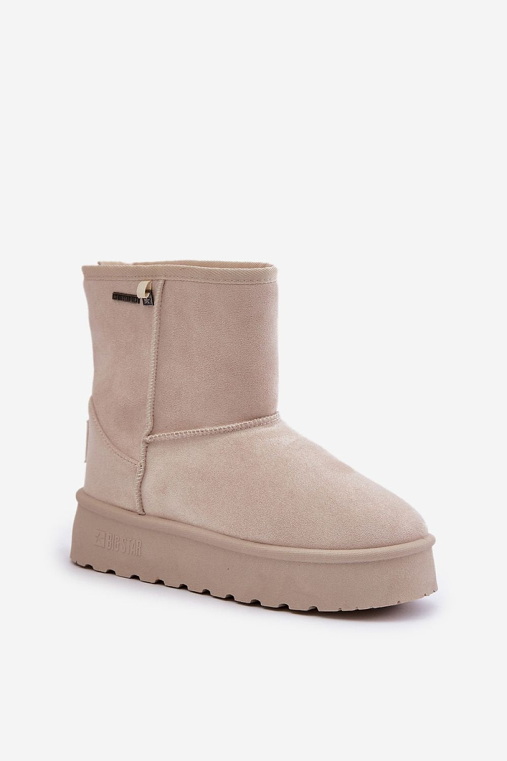 Mid Rise Slip-On Snow Boots