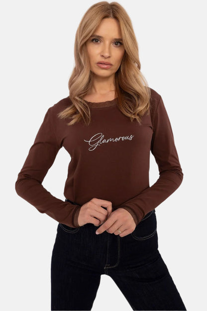 Glamorous Long Sleeve Top