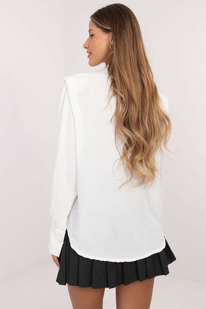 Button Up Classic Long Sleeve Shirt White