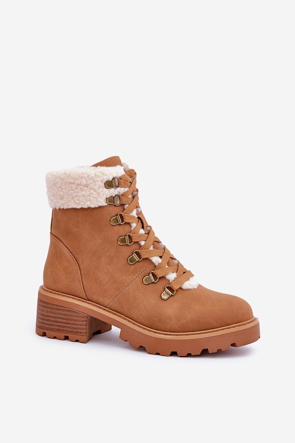 Lace-Up Trapper Boots