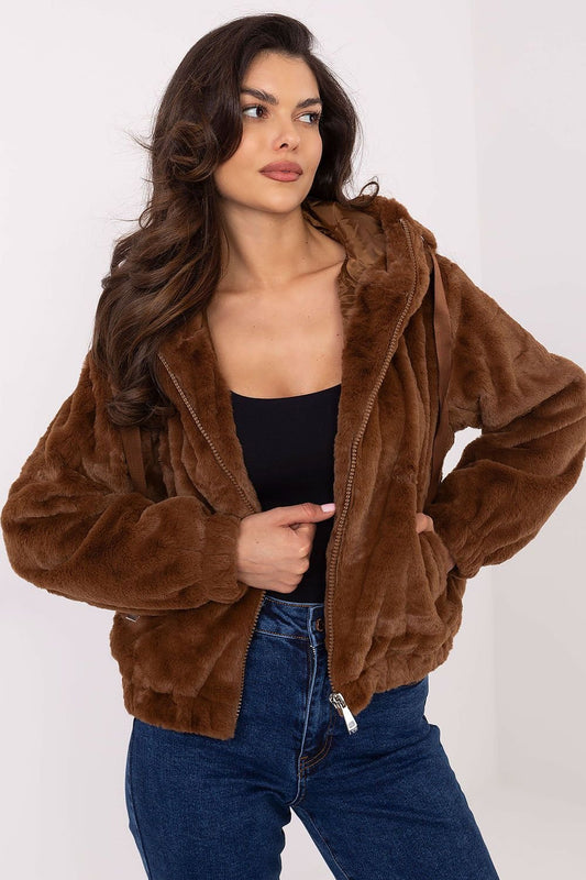 Teddy Bear Fur Jacket