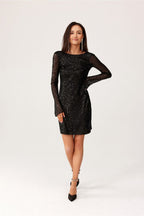 Sequin Evening Dress