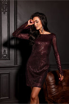 Sequin Evening Dress