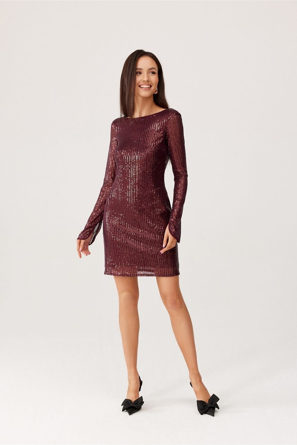 Sequin Evening Dress