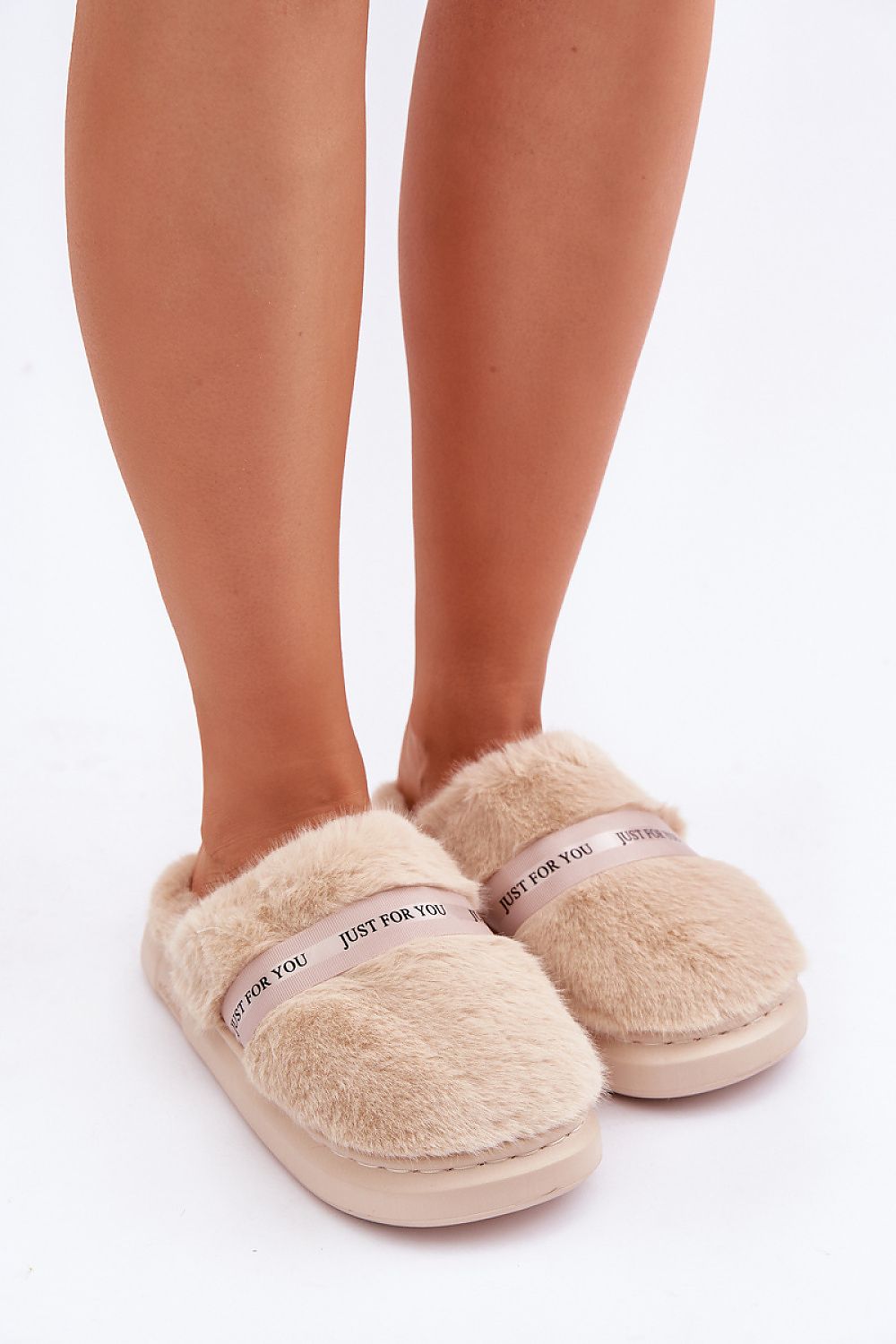 Just For You Fur Slippers