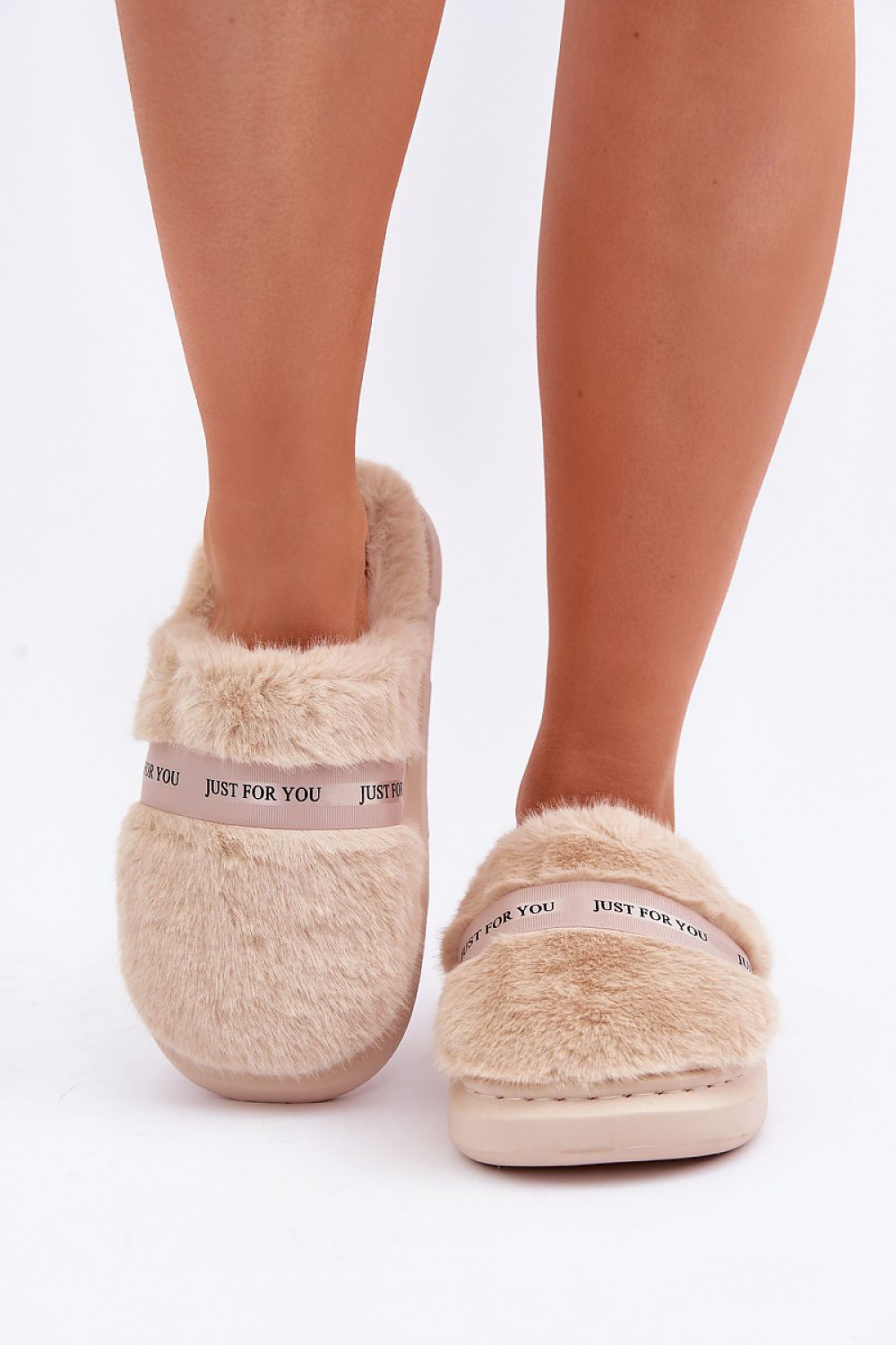 Just For You Fur Slippers