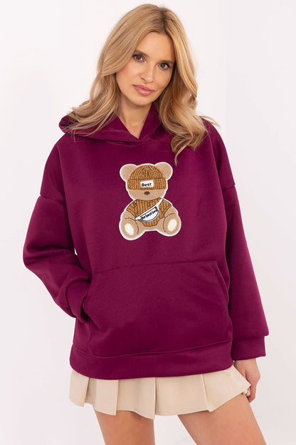 Teddy Bear Patch Hoodie