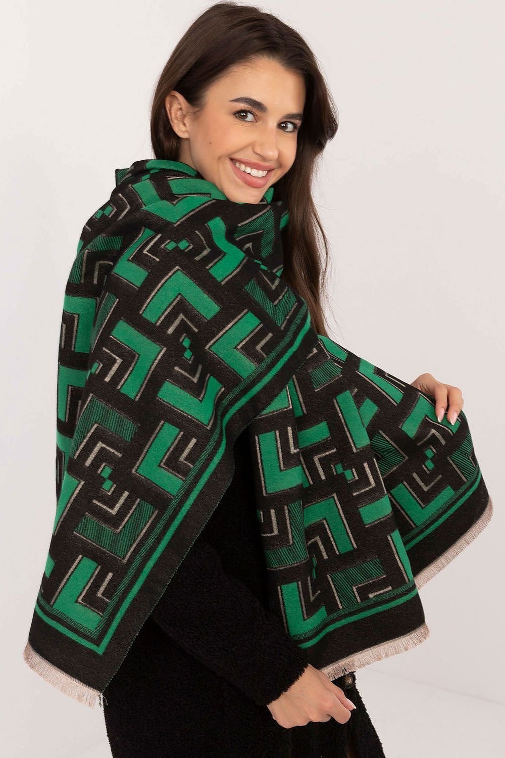 Geometric Pattern Shawl