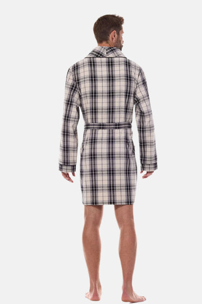 Checkered Bathrobe