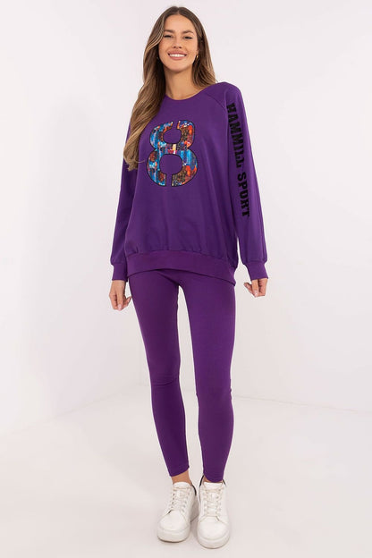 Sweatshirt and Leggings Set