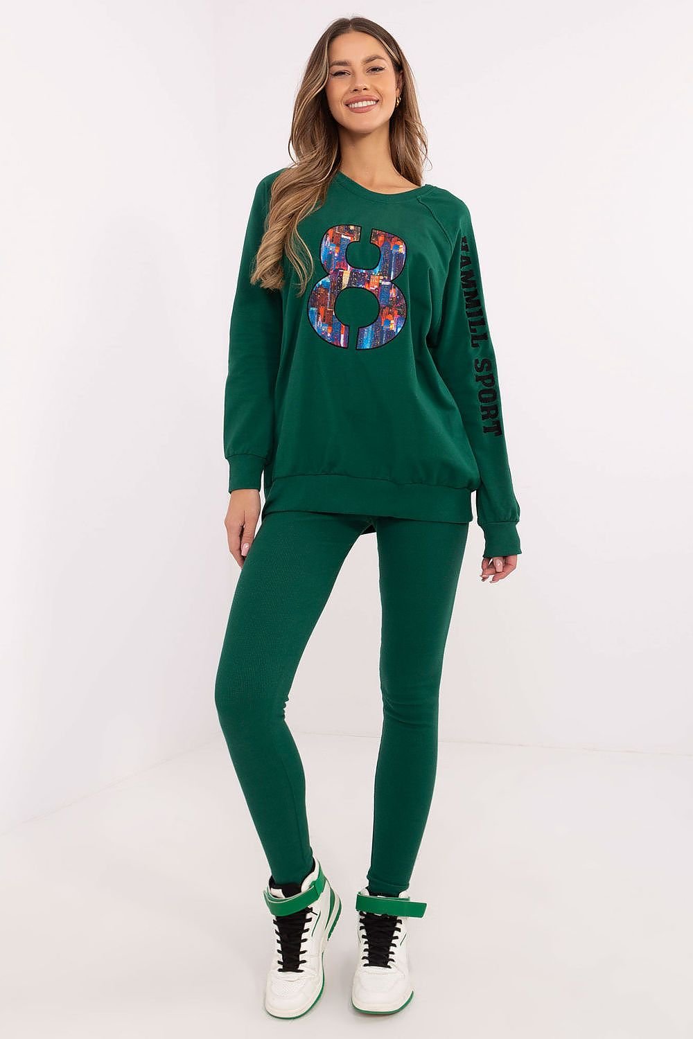 Sweatshirt and Leggings Set