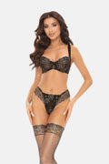 Black Rose Lace Stockings