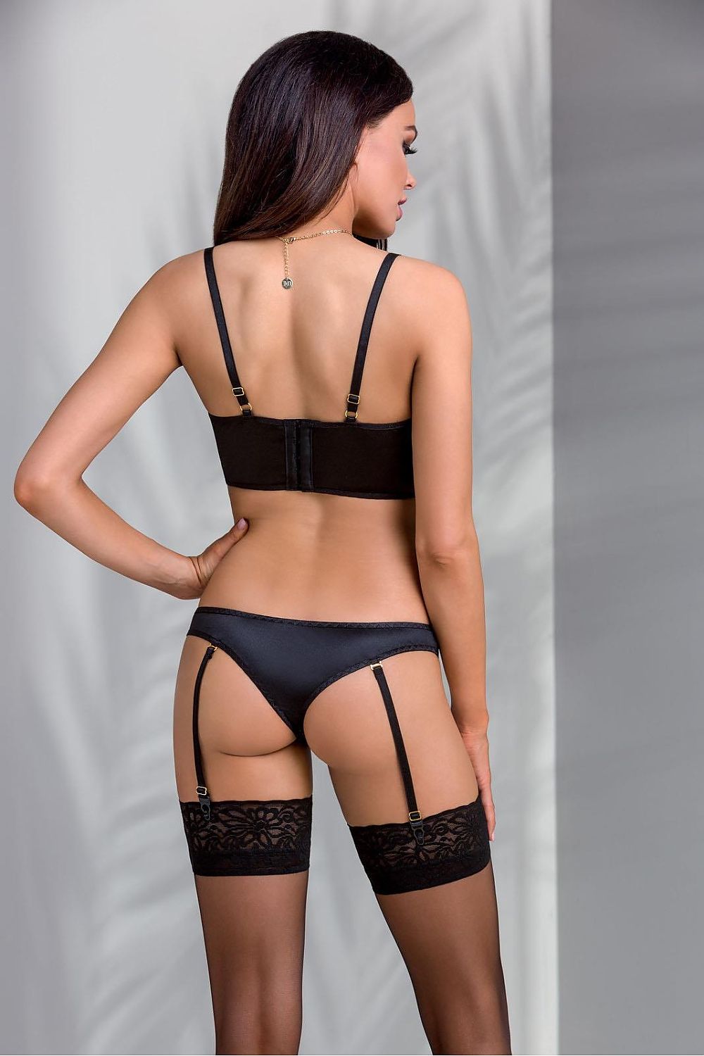 Lara Two-Piece Sexy Set Black