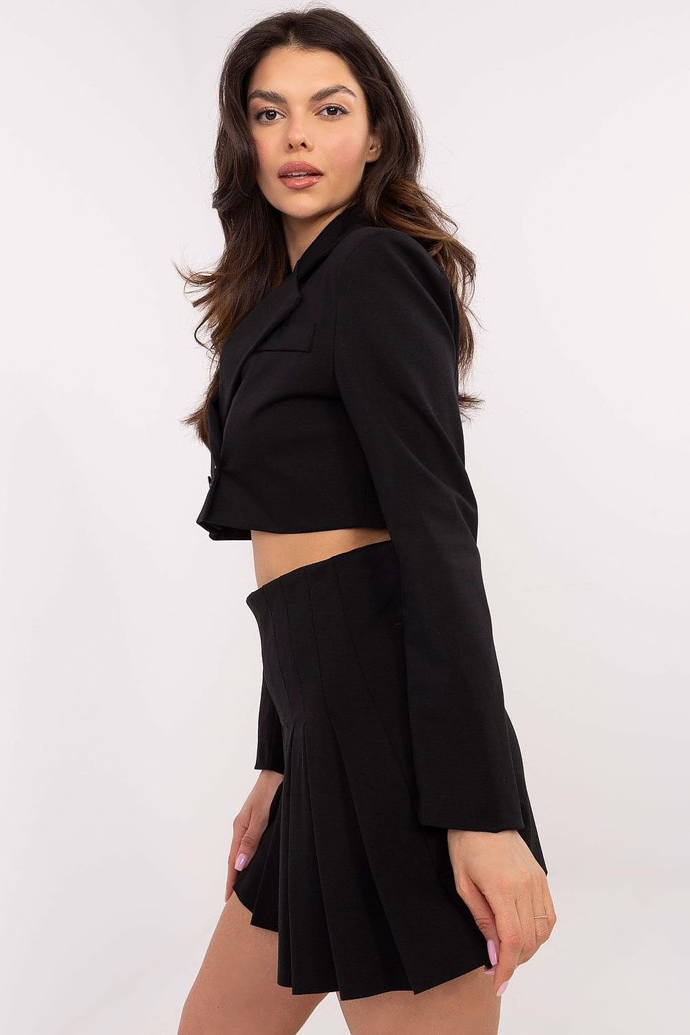 Short Pleated Skirt