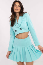 Short Pleated Skirt