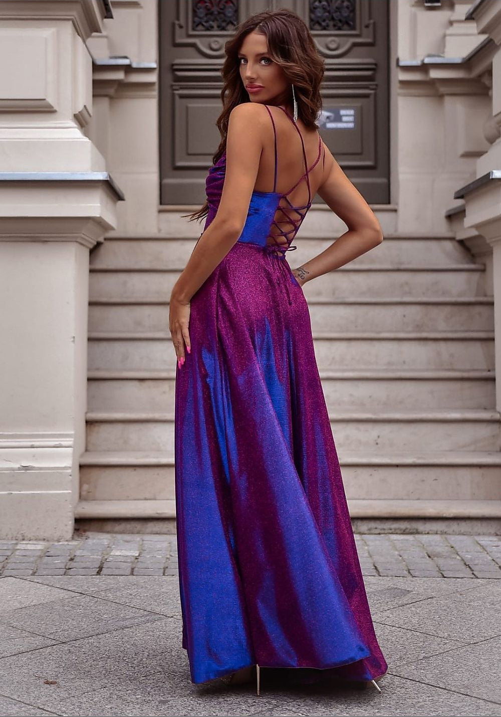  Long dress model 208846 With You 