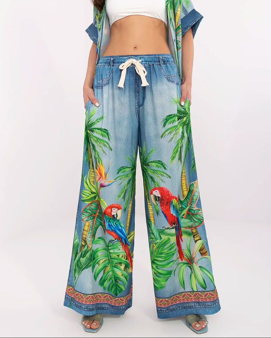  Women trousers model 210028 Italy Moda 