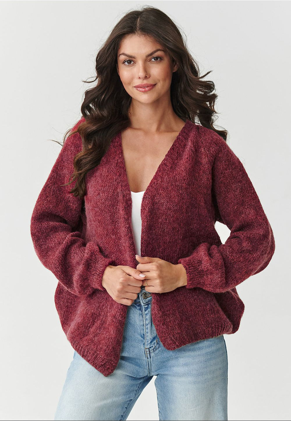  Cardigan model 217368 Makadamia 