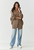  Cardigan model 217408 Makadamia 