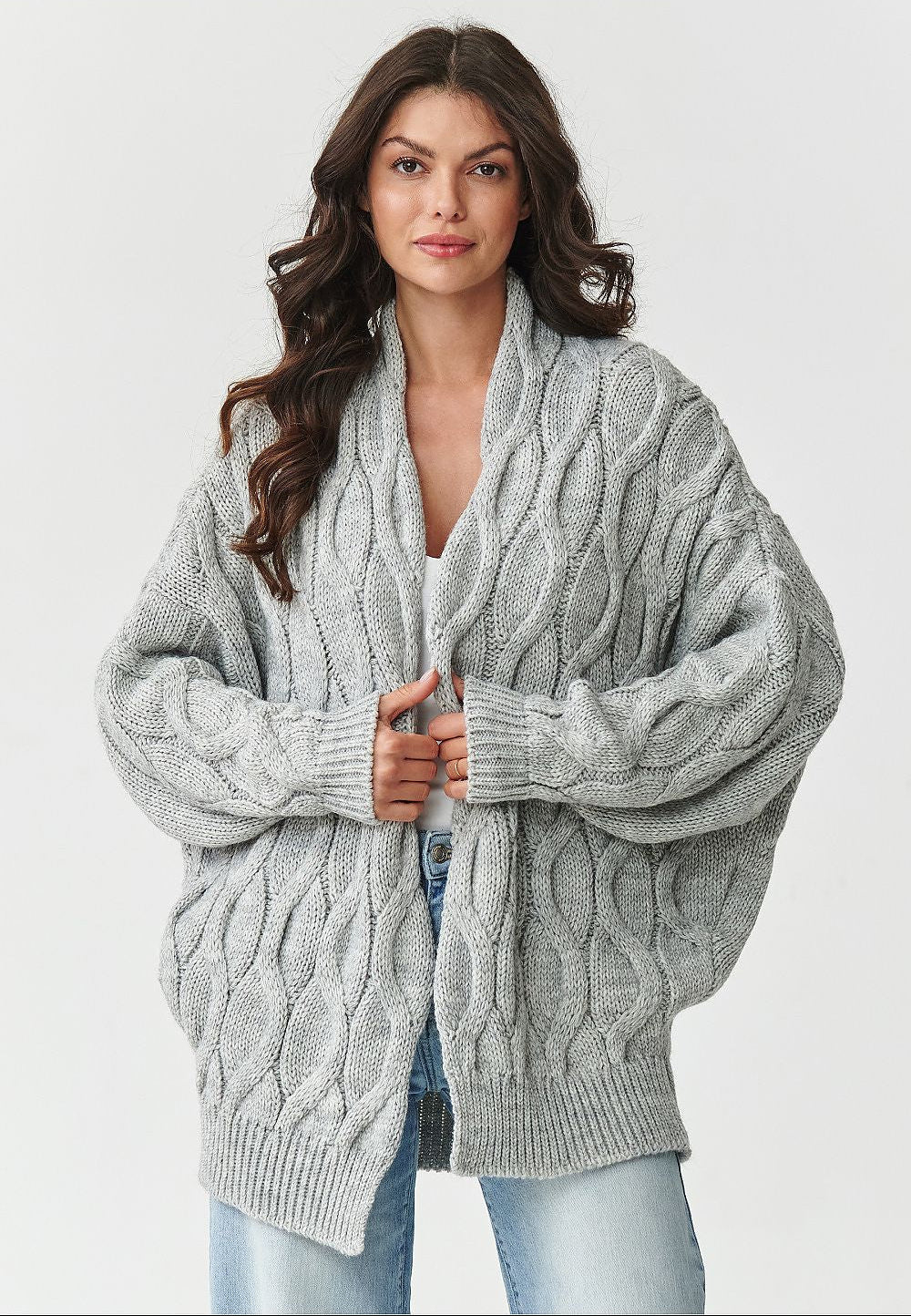  Cardigan model 217410 Makadamia 