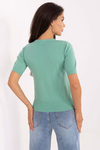  Short sleeve sweater model 217630 Factory Price 