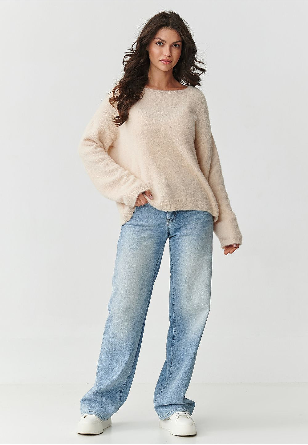  Jumper model 218807 Makadamia 