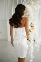  Short dress model 219700 Bicotone 