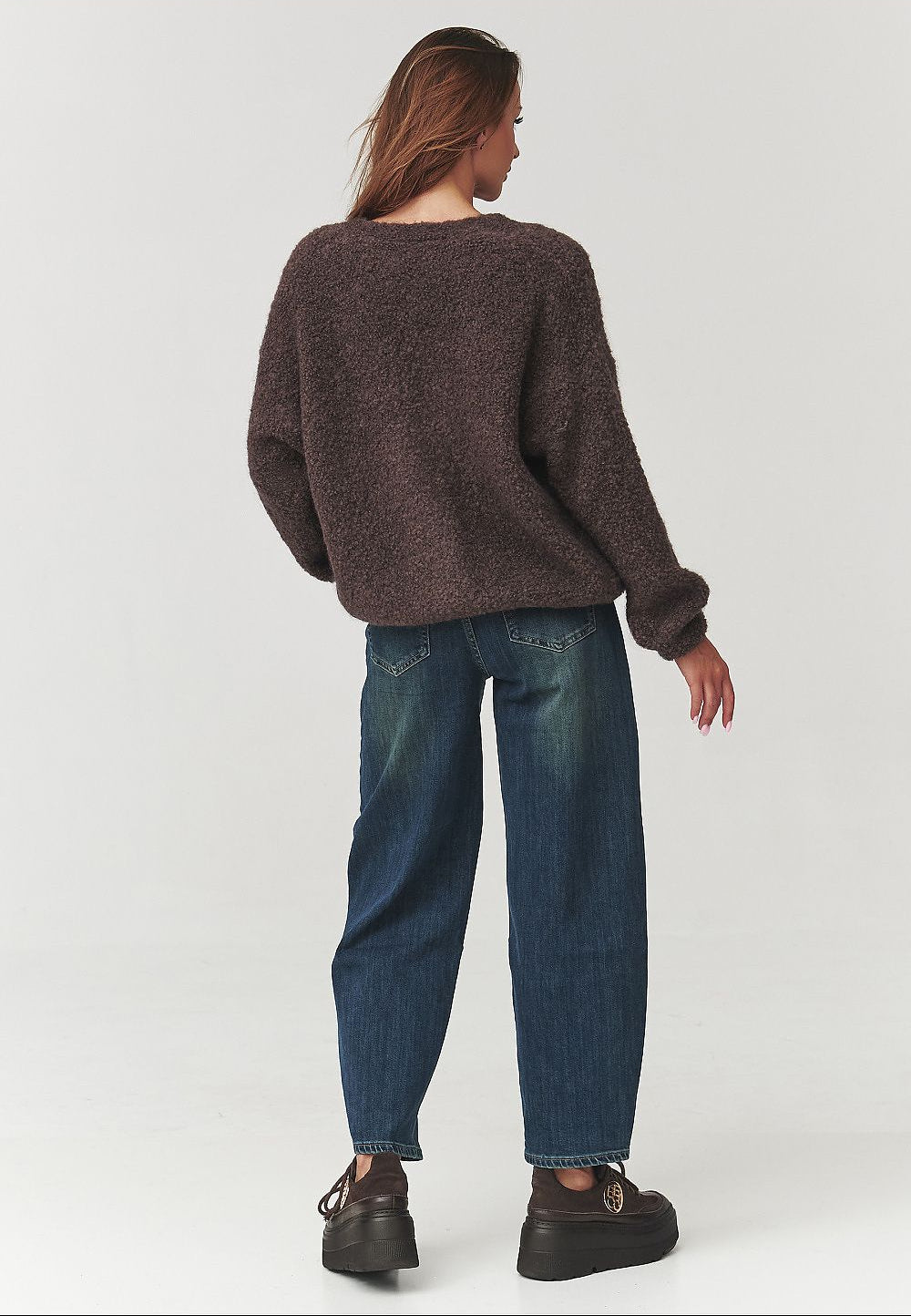  Cardigan model 219737 Makadamia 