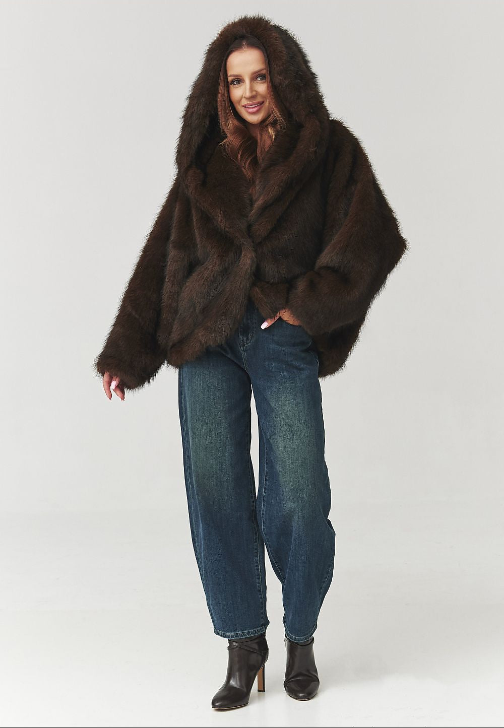  Jacket model 219747 Makadamia 
