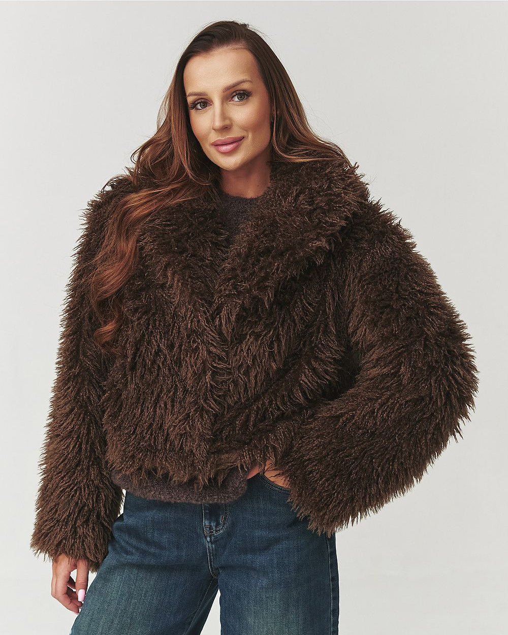  Jacket model 219749 Makadamia 