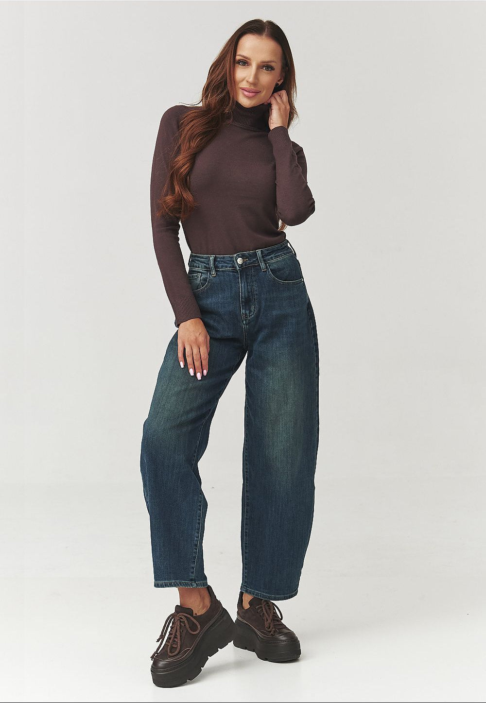  Jeans model 219753 Makadamia 