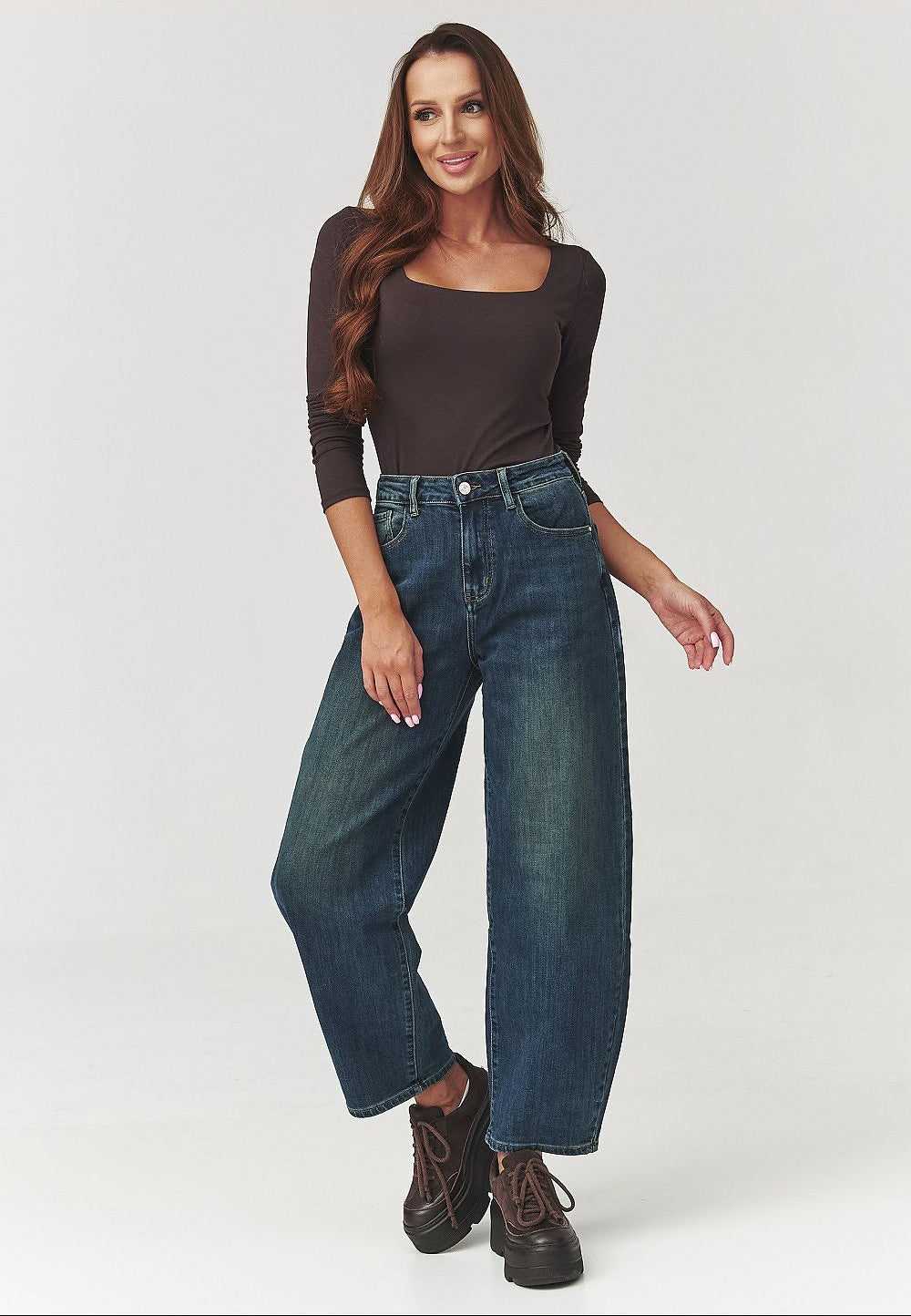  Jeans model 219753 Makadamia 