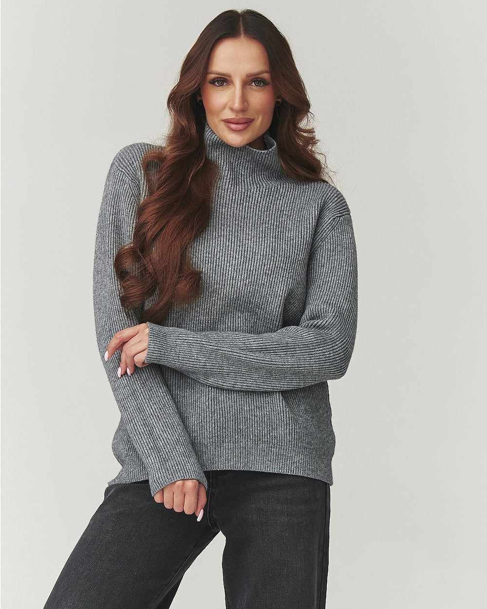  Turtleneck model 220772 Makadamia 