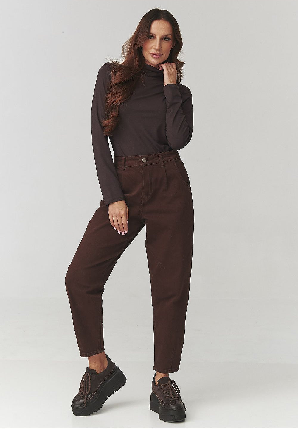  Blouse model 220802 Makadamia 