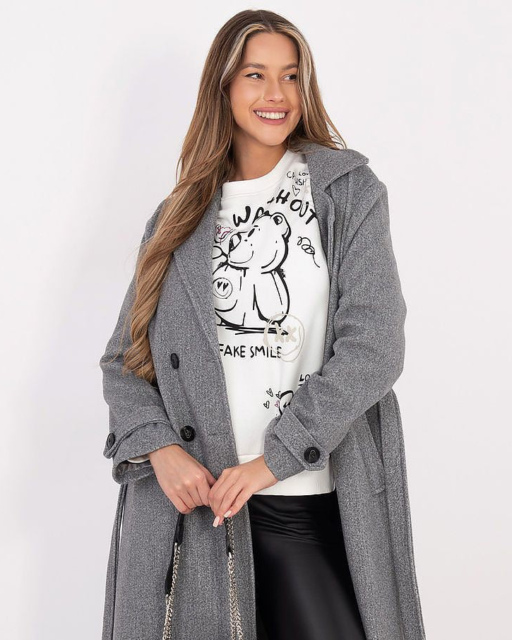Teddy Bear Funny Print Casual Women's Sweatshirt