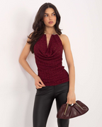 Open Back Lace Top