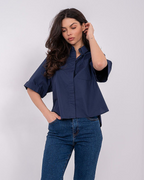 Short Sleeve Women's Boxy Shirt