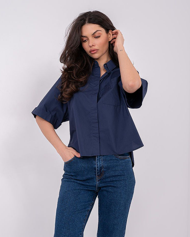 Short Sleeve Women's Boxy Shirt