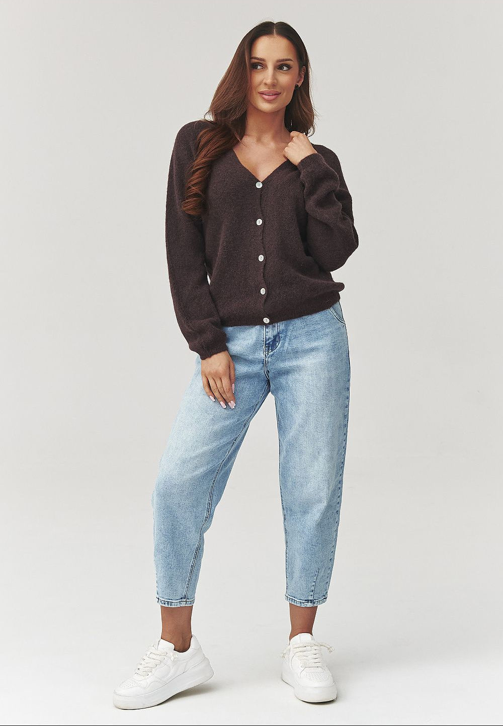  Cardigan model 223259 Makadamia 