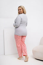  Plus Size Pajamas model 223305 Forever Pink 
