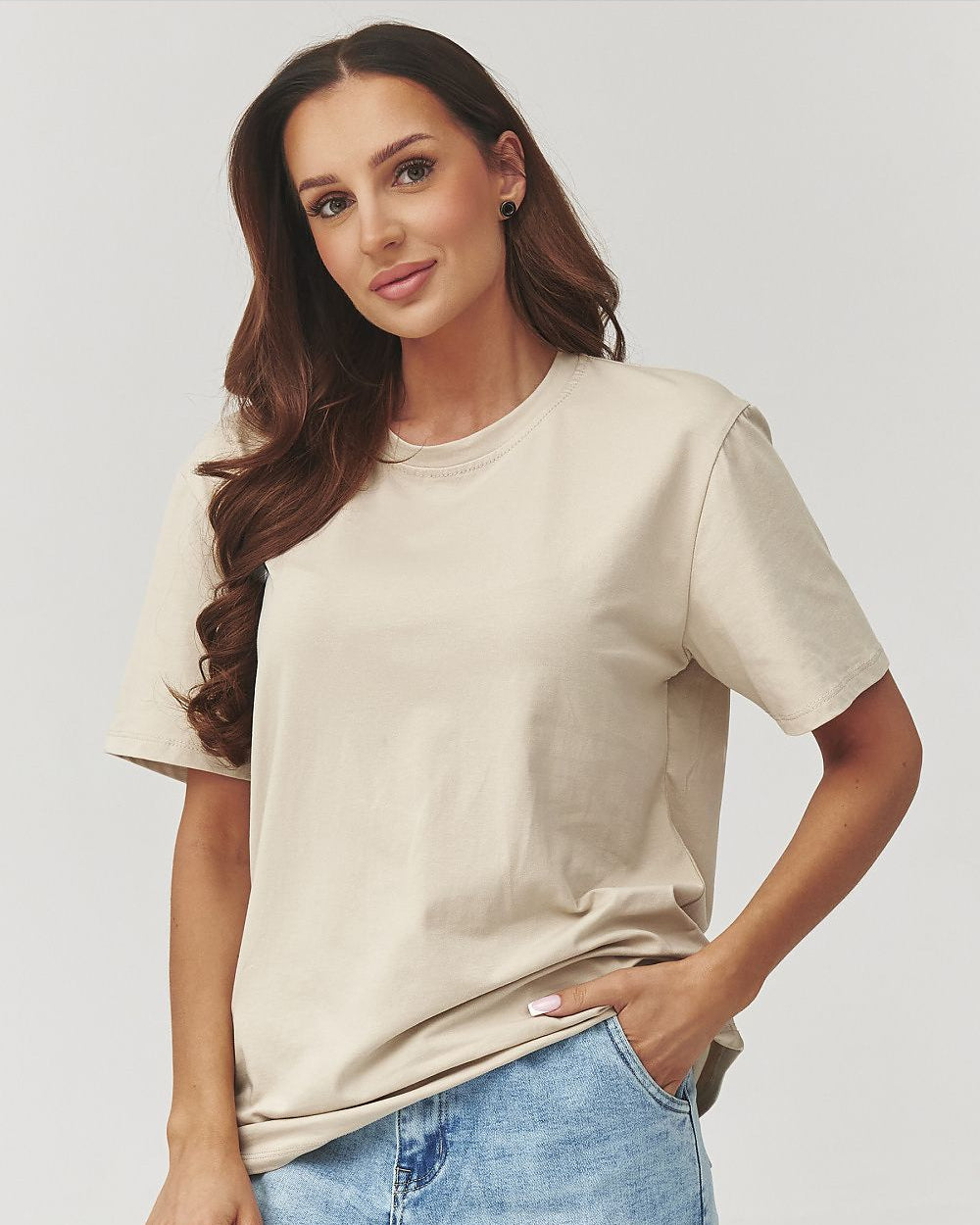  T-shirt model 223553 Makadamia 