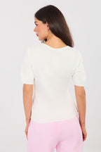  Short sleeve sweater model 223994 Factory Price 