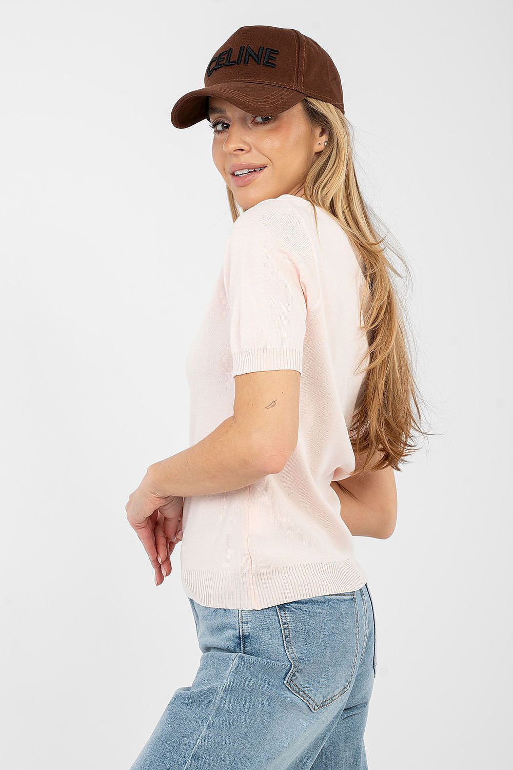  Short sleeve sweater model 223998 Factory Price 