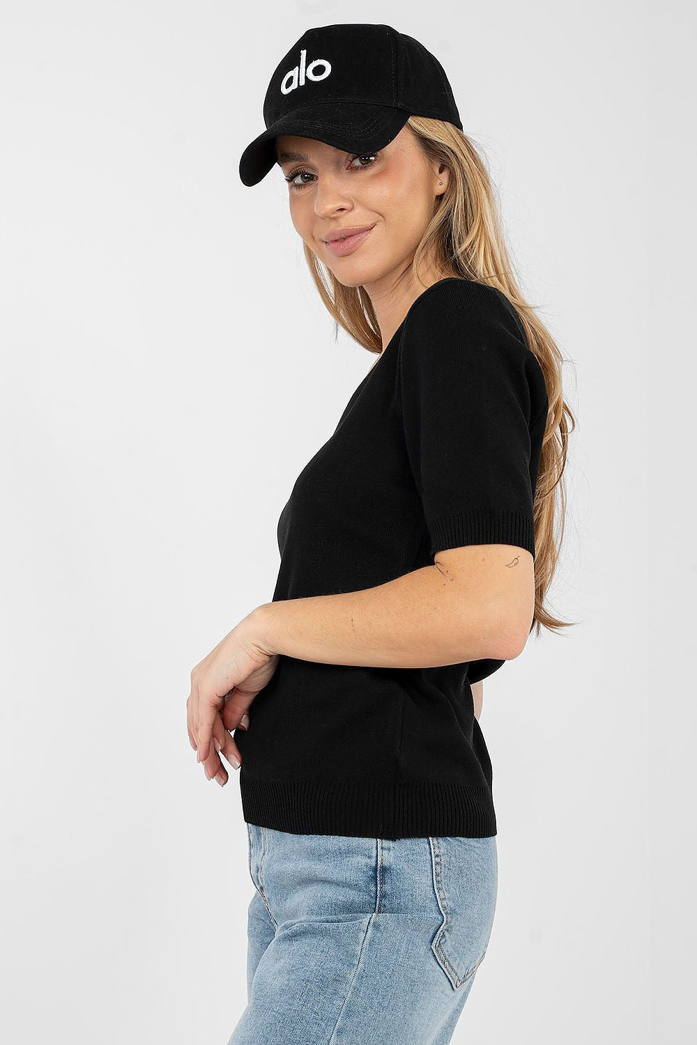  Short sleeve sweater model 223999 Factory Price 