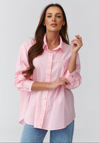  Long sleeve shirt model 224100 Makadamia 