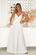  Long dress model 224296 Bicotone 