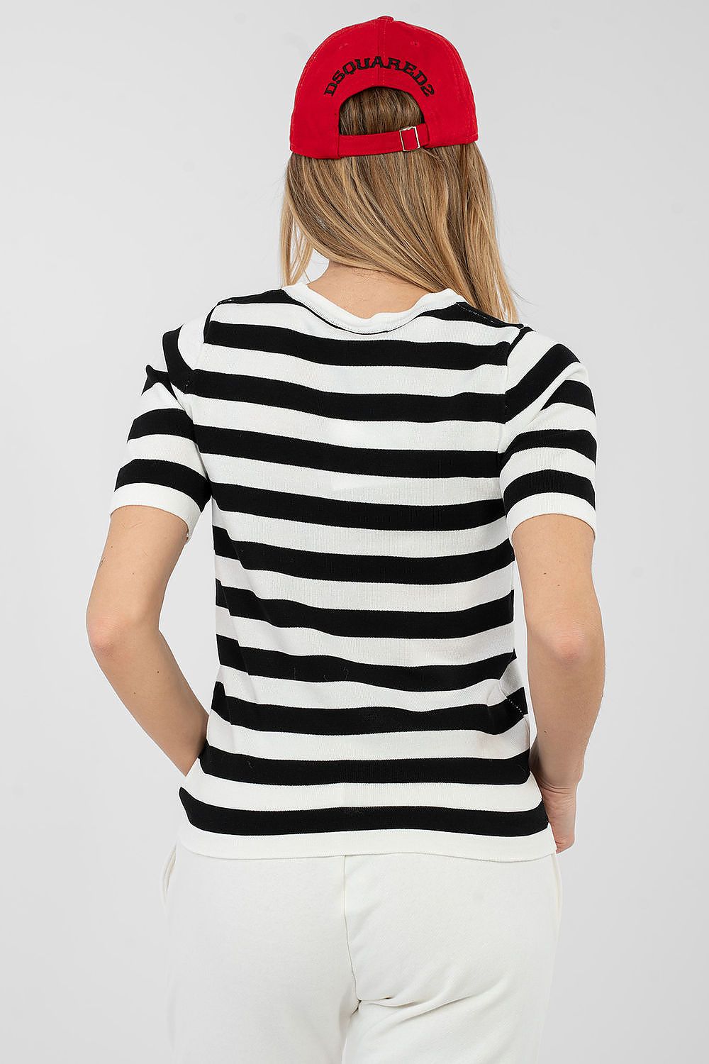  Short sleeve sweater model 224319 Factory Price 