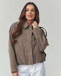  Corduroy jacket model 225690 Makadamia 