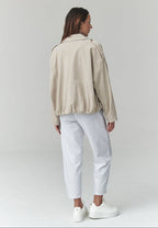  Corduroy jacket model 225692 Makadamia 